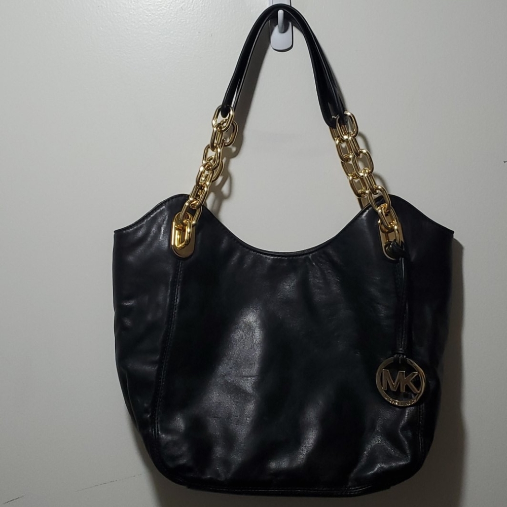 Michael Kors leather hobo